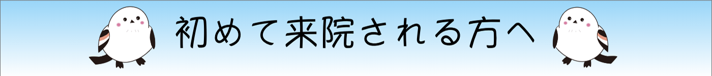 初診について